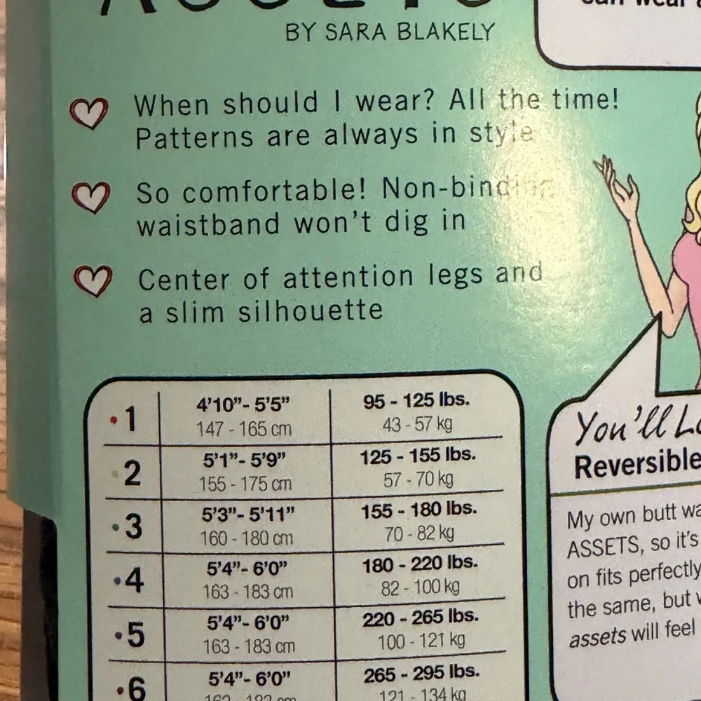 NIP Love Your Assets Spanx Shaping Tights Textured Flipside Black Sara Blakely - Picture 5 of 12